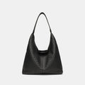 Retro Woven Leather Shoulder Bag