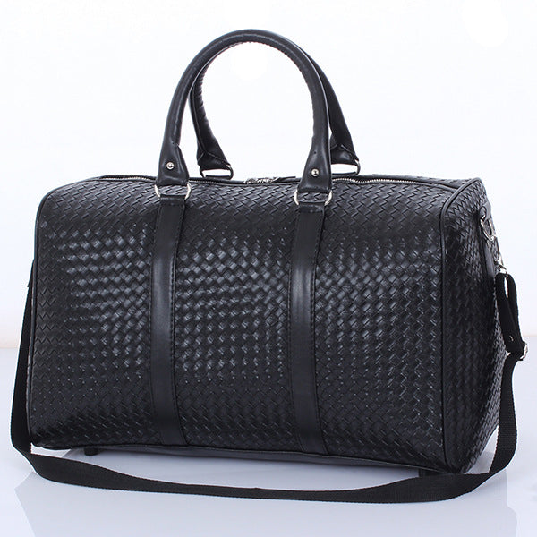 Woven Travel Shoulder Bag